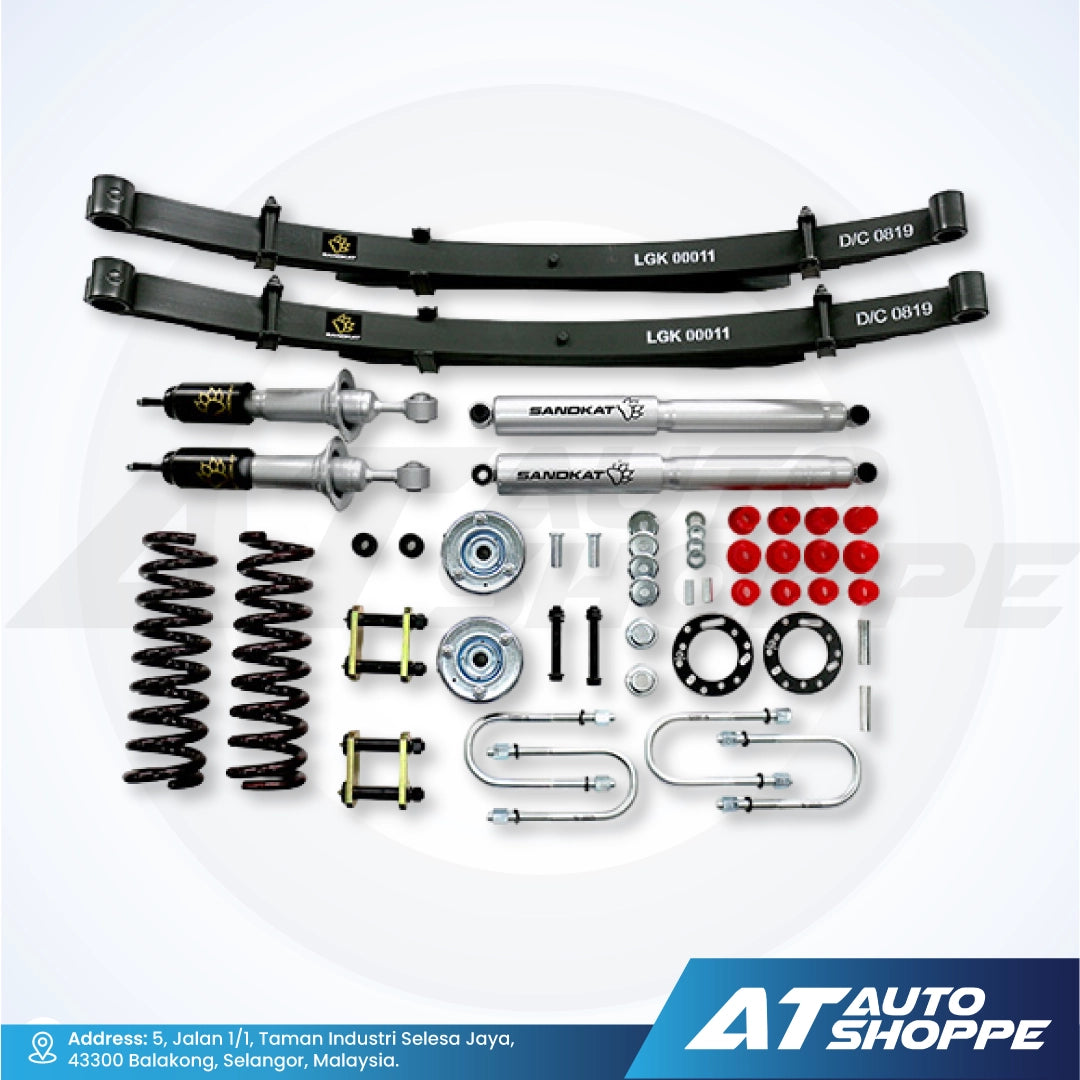 Sandkat Complete Suspension Kit Full Set Ford Ranger T8 (2019–2021)