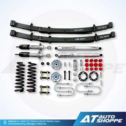 Sandkat Complete Suspension Kit Full Set Ford Ranger T8 (2019–2021)