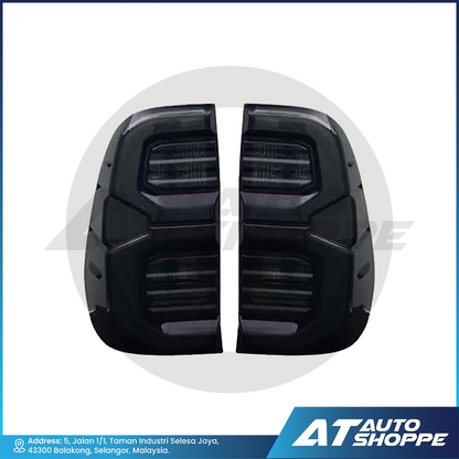 Smoke LED Tail Lamp Normal Version for Toyota Hilux Revo / Rocco / Rogue 2015-On