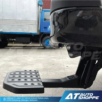T-Step Rear Retractable Truck Step Heavy-Duty Pickup Bed Access Step