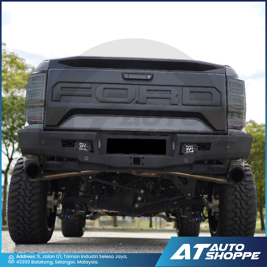 Tailgate Cover Guard F150 Style Widebody With Spoiler For Ford Ranger 2012-2021 Wildtrak Raptor