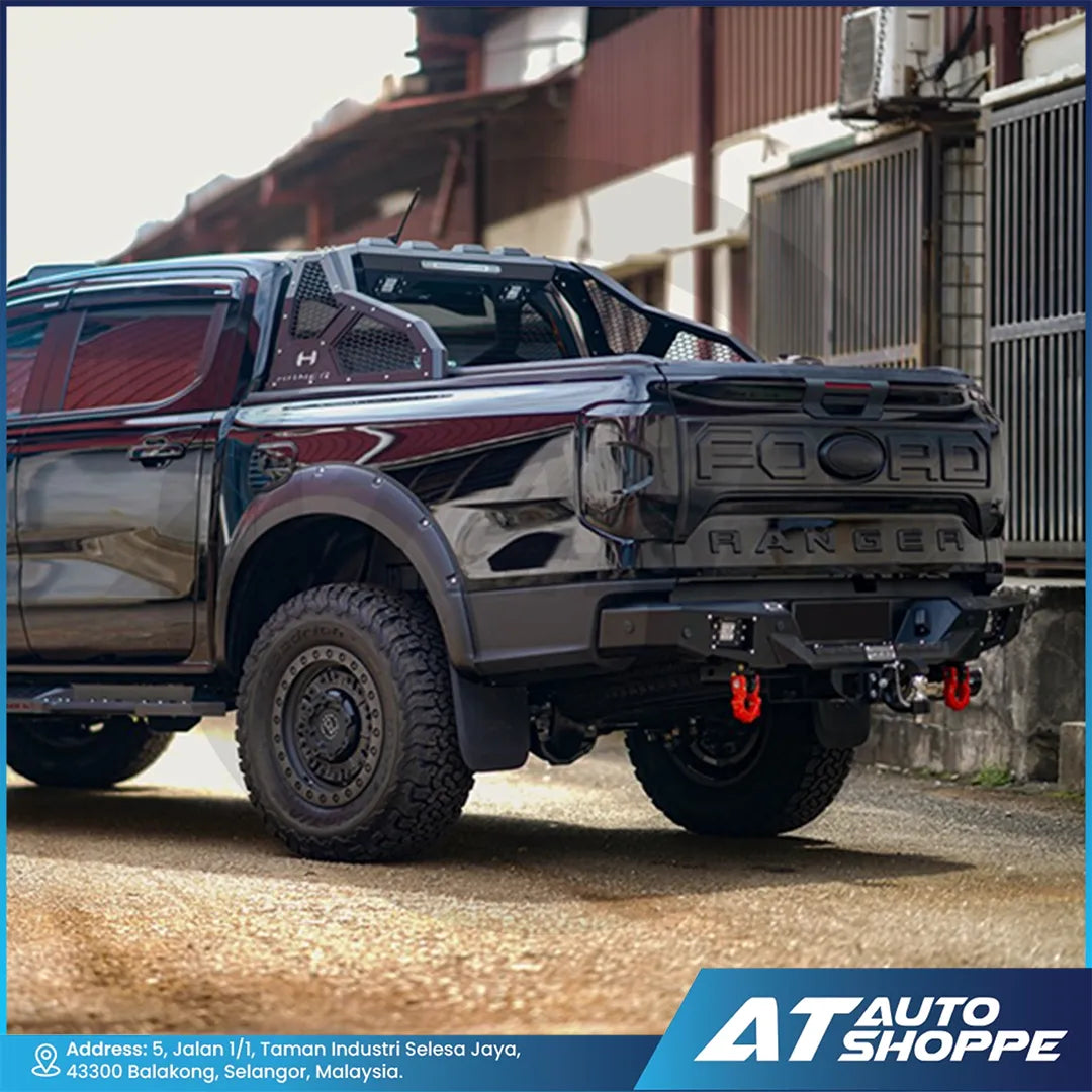 Tailgate Cover Guard For Ford Ranger 2022 Next Gen T9 XL XLS XLT Wildtrak