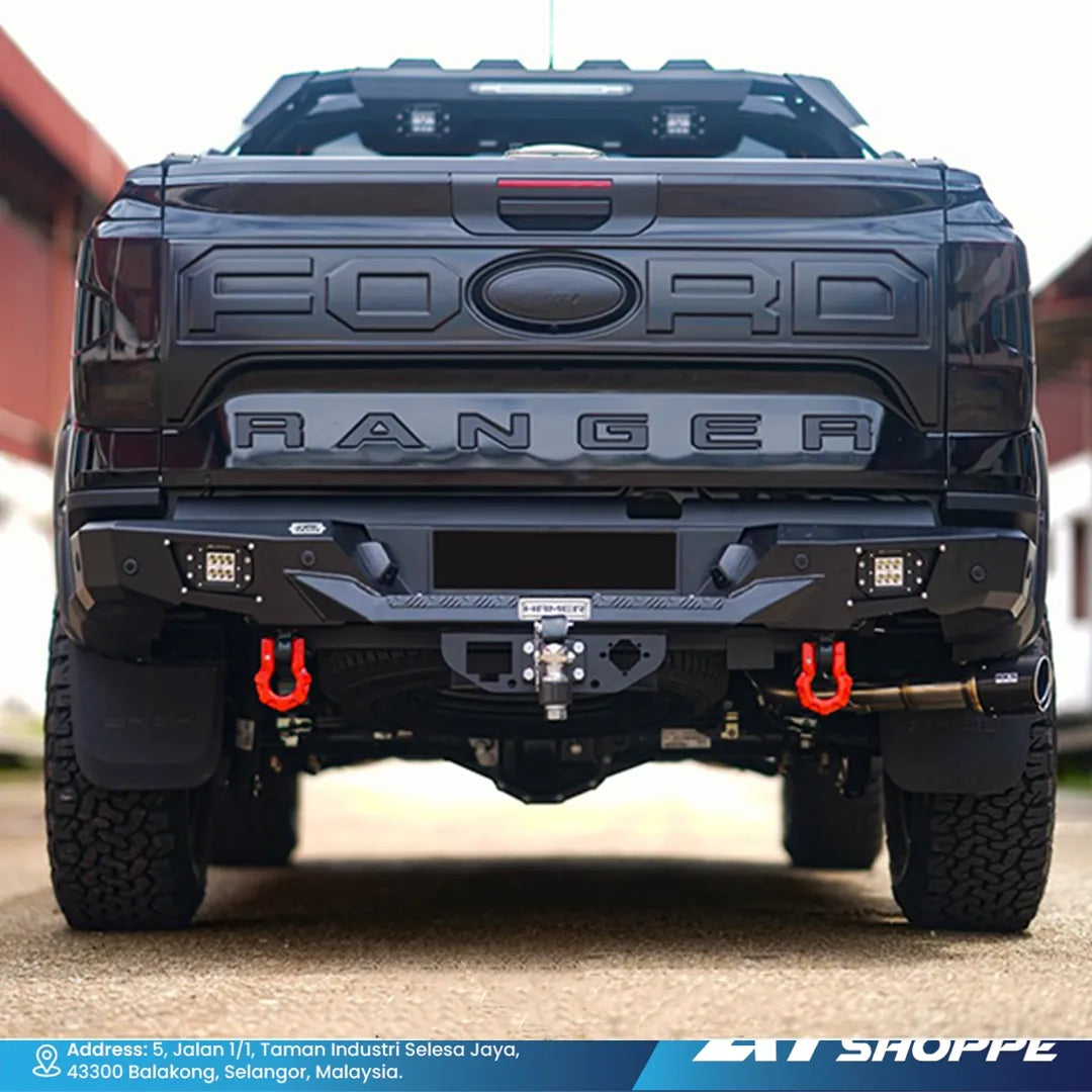Tailgate Cover Guard For Ford Ranger 2022 Next Gen T9 XL XLS XLT Wildtrak