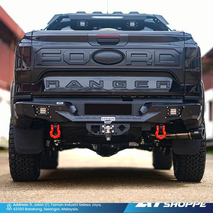 Tailgate Cover Guard For Ford Ranger 2022 Next Gen T9 XL XLS XLT Wildtrak