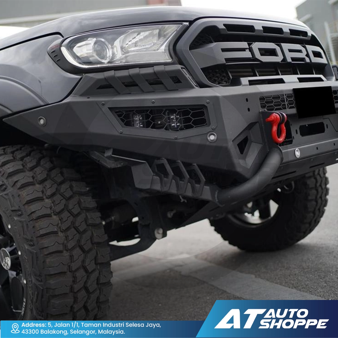 Tanker Front Bumper TK-001 For Ford Ranger 2015-2021 T7 T8 XL XLT XLT+ Wildtrak