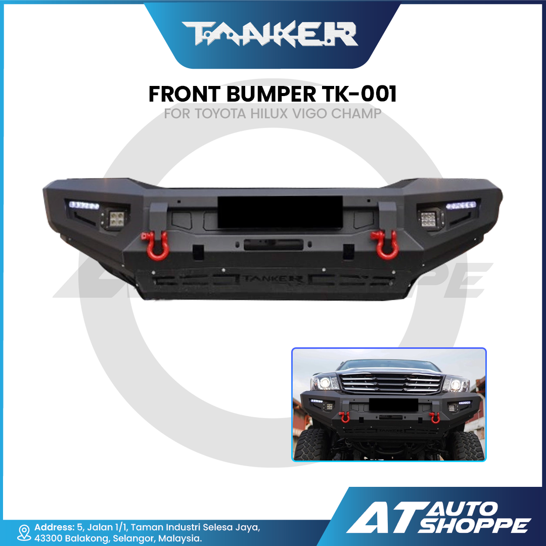 Tanker Front Bumper TK-001 For Toyota Hilux Vigo Champ