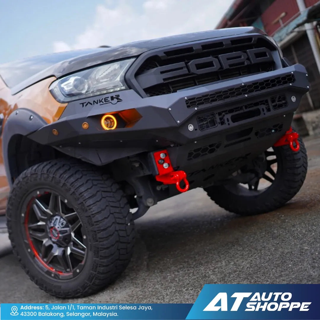 Tanker Front Bumper TK-002 For Ford Ranger 2015-2021 T7 T8 XL XLT XLT+ Wildtrak