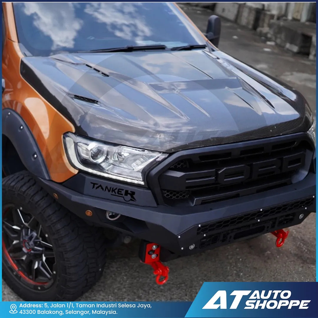 Tanker Front Bumper TK-002 For Ford Ranger 2015-2021 T7 T8 XL XLT XLT+ Wildtrak