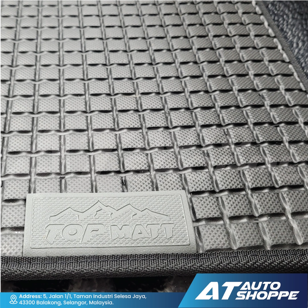 Top Matt Non-Slip Rubber Truck Bed Mat All-Weather Protection