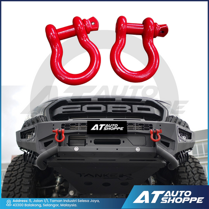 Towing Hook Shackle D Ring For 4x4