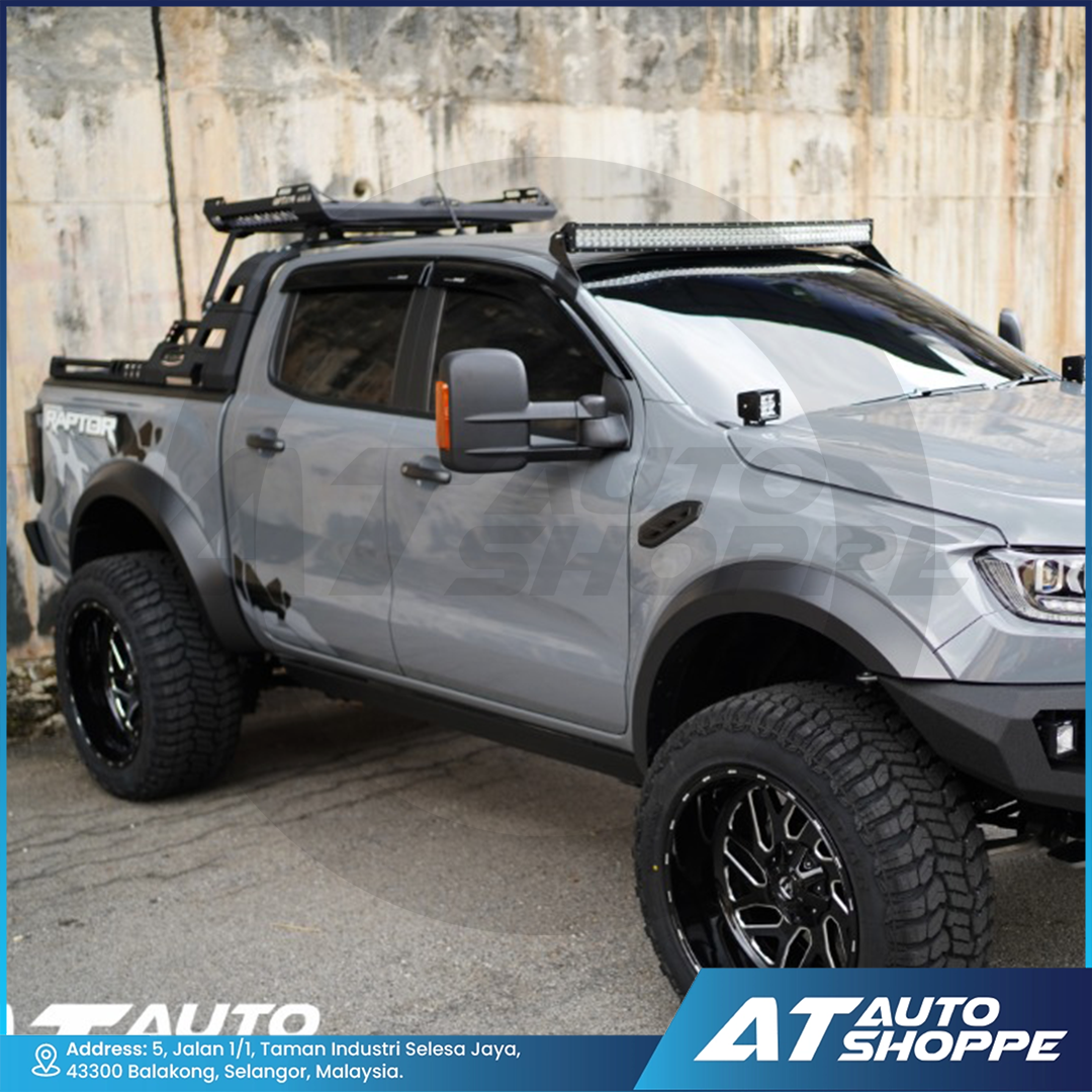 Towing Side Mirror with Signal Light (Set) For Ford Ranger T6 T7 T8 Raptor