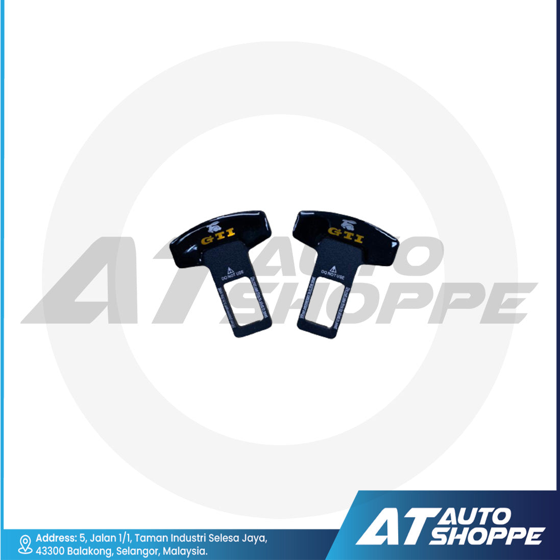 Universal Car Safety Belt Buckle Tool Extender (2 Pieces)