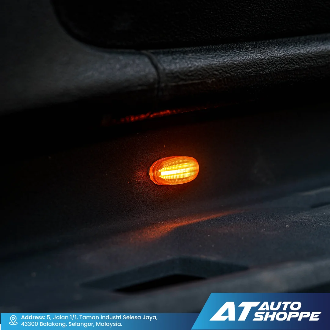 Universal Front Grille LED Amber Light Eagle Eye Lamp