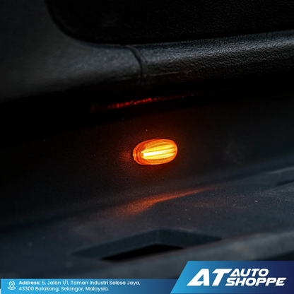 Universal Front Grille LED Amber Light Eagle Eye Lamp