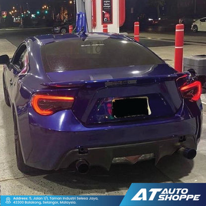 VLAND Full LED Tail Lights with Sequential Turn Signals for Toyota 86 / GT86 / BRZ / FR-S