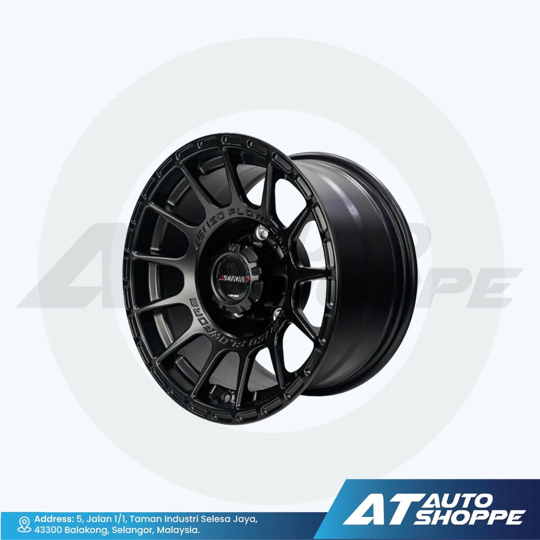 Lenso Venom 7 Satin Black 15x8 ET-6 5x139.7 (1 Piece)