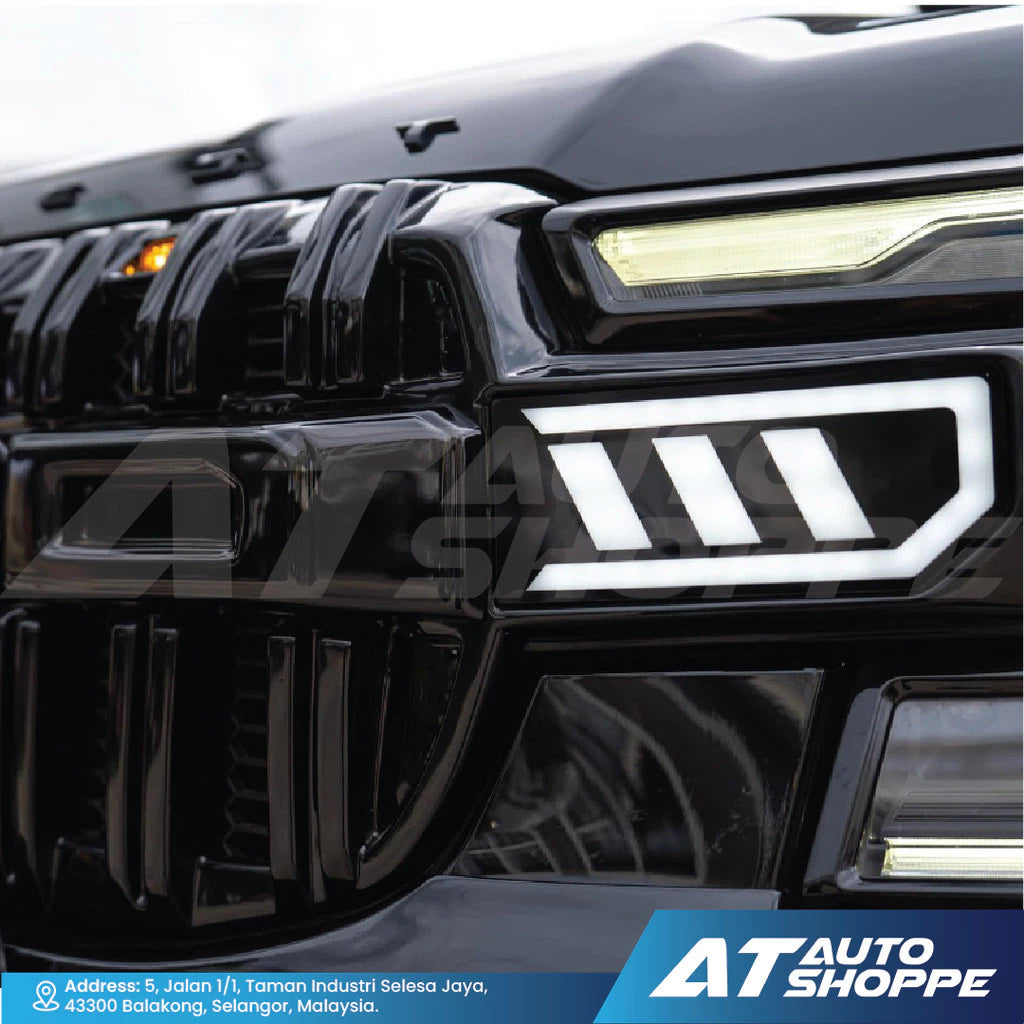 Victor Front Grille V2 LED With Camera Cover For Ford Ranger/Everest Next Gen 2022-Current