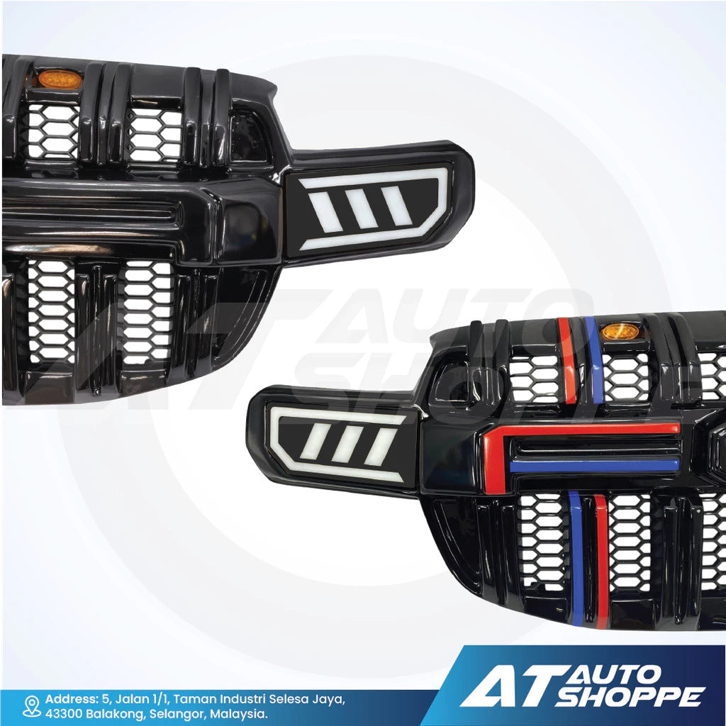 Victor Front Grille V2 LED With Camera Cover For Ford Ranger/Everest Next Gen 2022-Current