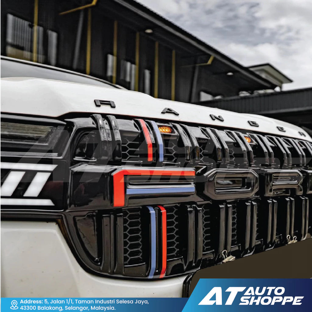 Victor Front Grille V2 LED With Camera Cover For Ford Ranger/Everest Next Gen 2022-Current