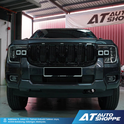 Victor Front Grille with LED and Camera Cover for Ford Ranger/Everest Next Gen 2022-Current