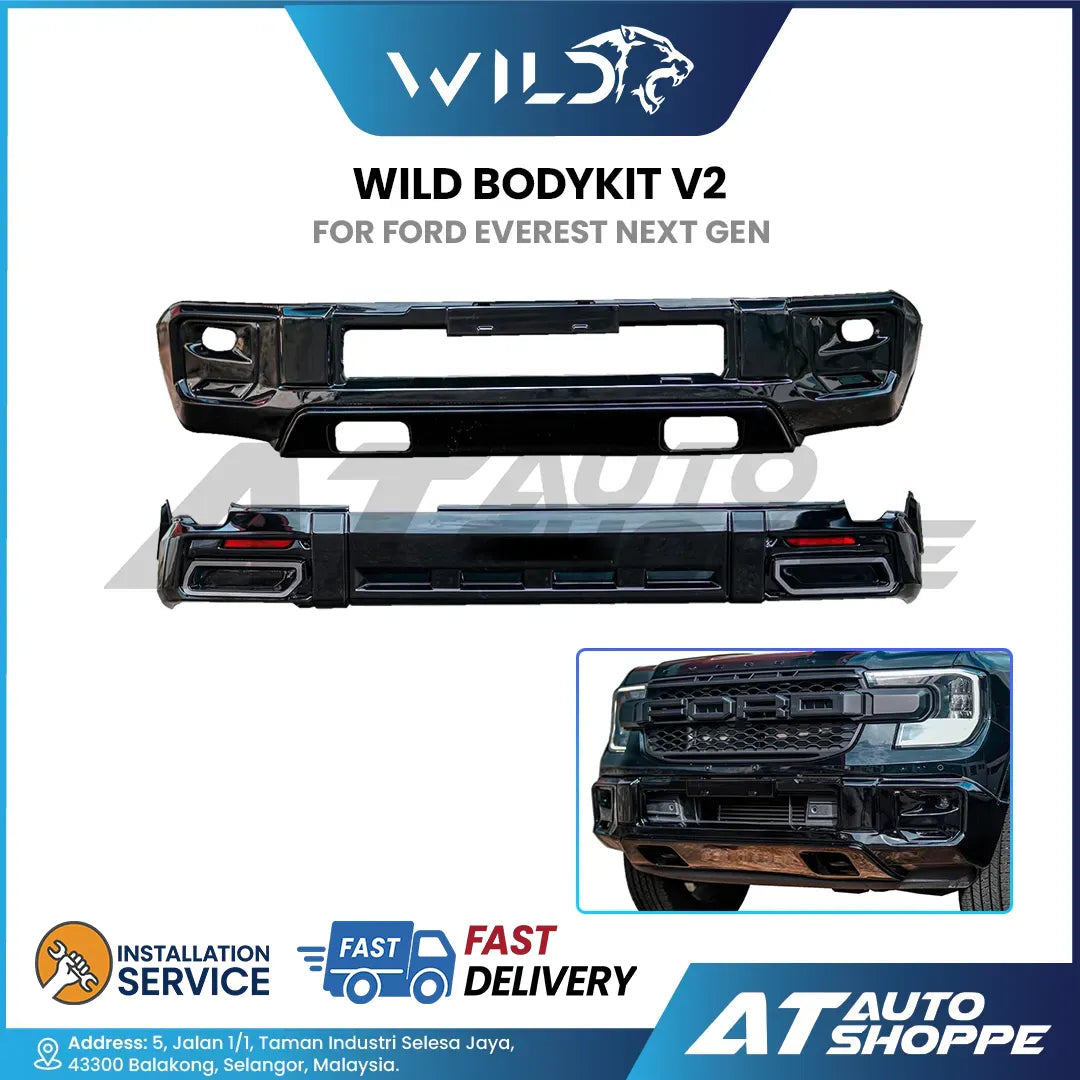 WILD Bodykit V2 For Ford Everest Next Gen