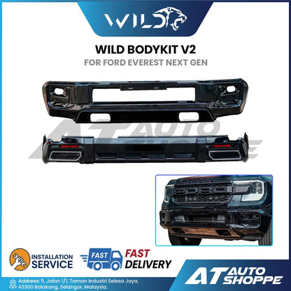 WILD Bodykit V2 For Ford Everest Next Gen