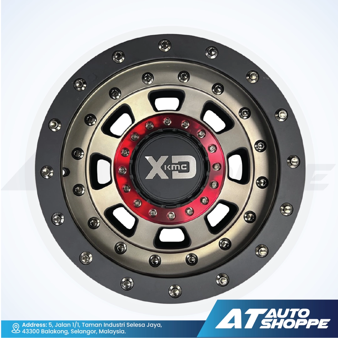 XD XD137 FMJ-Satin Black/Dark Tint 20x10 ET-18 6x139.7 (1 Piece)