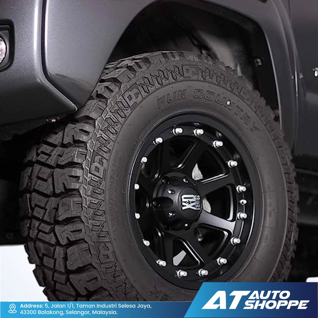 XD XD798-Addict Matte Black 16x9 ET-12 6x139.7 (1 Piece)