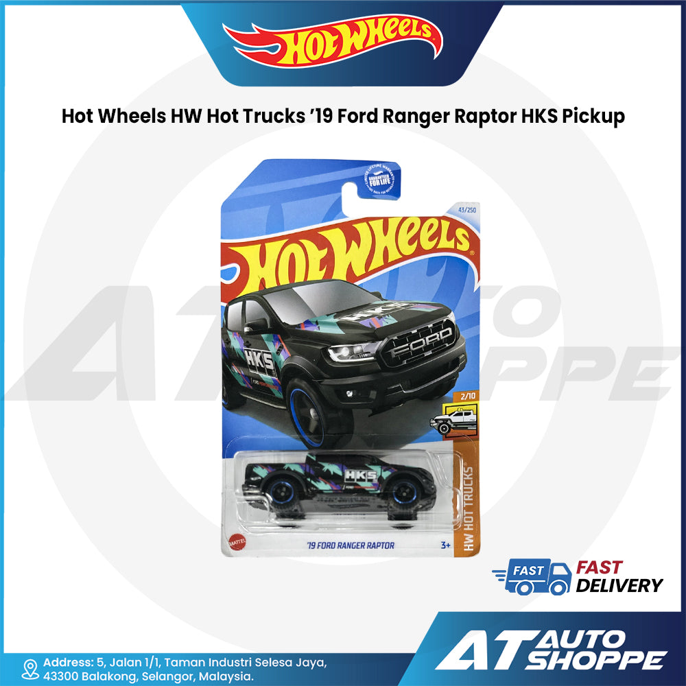Hot Wheels HW Hot Trucks '19 Ford Ranger Raptor HKS Pickup
